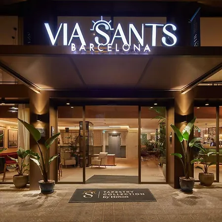 Via Sants Barcelona, Tapestry Collection By Hilton Szálloda Barcelona